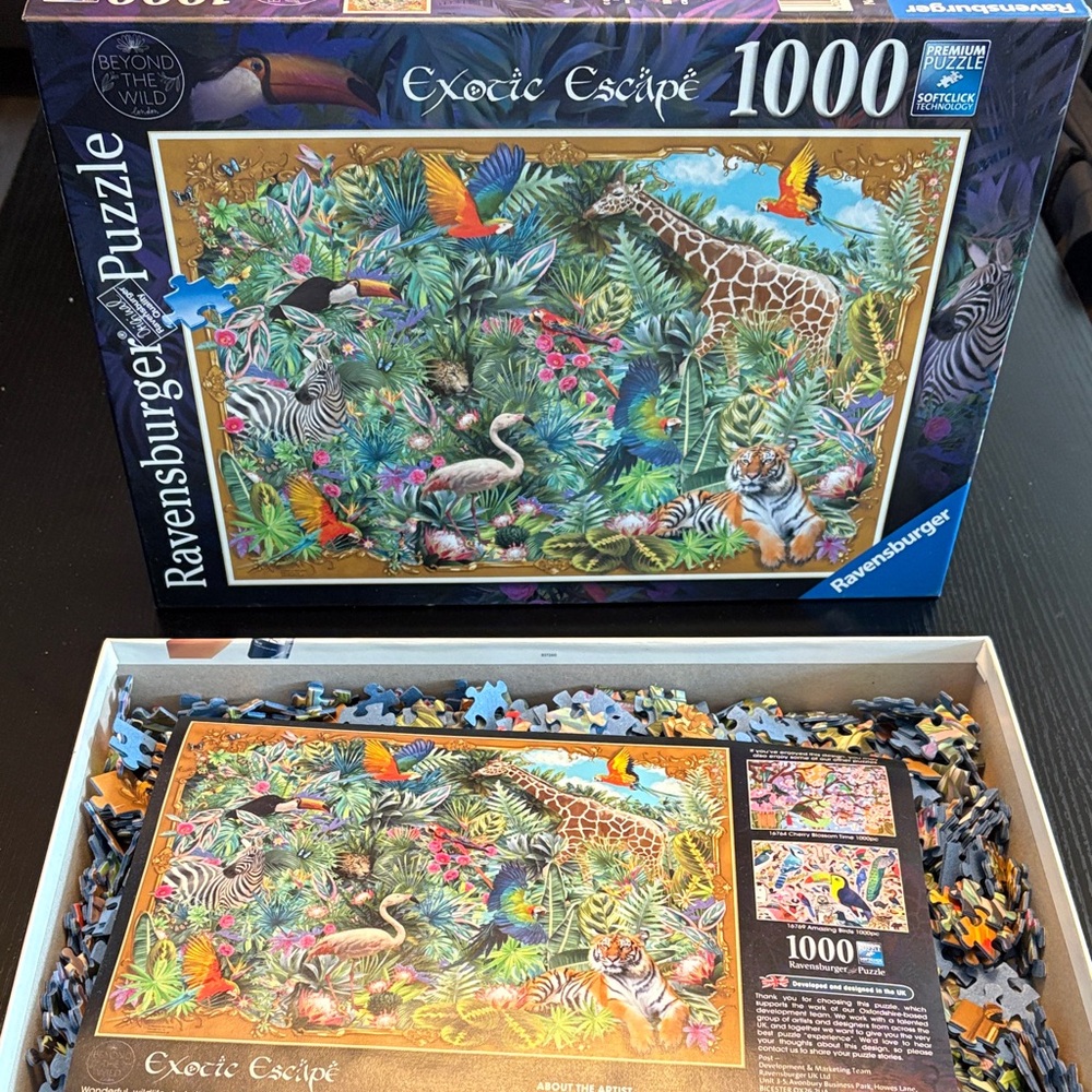 Ravensburger Exotic Escape - 1,000 Piece Puzzle